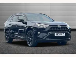Black Used 2021 Toyota RAV4 Hybrid Edition SUV | £29,995 (A bit pricey)
