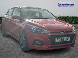 Red Used 2018 Hyundai i20 Premium Hatchback | £9,444 (Fair price)