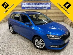 Blue Used 2021 Skoda Fabia SE Estate | £10,995 (Fair price)