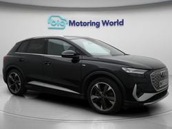 Black Used 2023 Audi Q4 e-tron S-Line SUV | £28,000 (Super price)