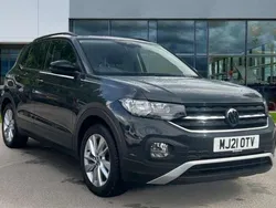 Grey Used 2021 VW T-Cross SE SUV | £16,802 (Fair price)