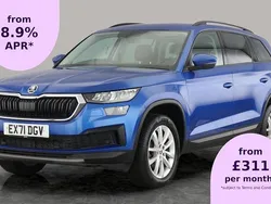 Blue Used 2021 Skoda Kodiaq SE SUV | £21,134 (Fair price)