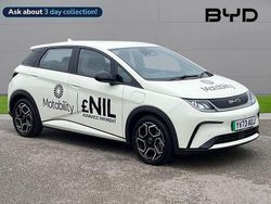 White Used 2024 BYD Dolphin Comfort Hatchback | £19,000 (Fair price)
