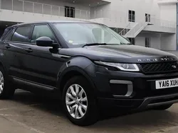 Black Used 2016 Land Rover Range Rover evoque SE SUV | £7,950 (Good price)
