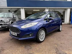 Blue Used 2014 Ford Fiesta Titanium Hatchback | £3,990 (Fair price)