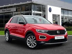 Red Used 2019 VW T-Roc SEL SUV | £18,292 (Fair price)
