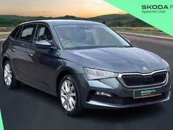 Quartz grey metallic Used 2021 Skoda Scala SE L Hatchback | £14,738 (Fair price)