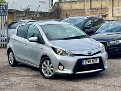 Silver Used 2012 Toyota Yaris Hybrid T4 Hatchback | £8,495 (Fair price)