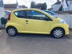Yellow Used 2008 Peugeot 107 Hatchback | £2,995 (Fair price)