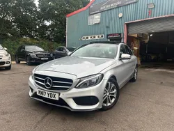 Silver Used 2017 Mercedes C220 Premium Plus Sedan | £10,980 (Good price)