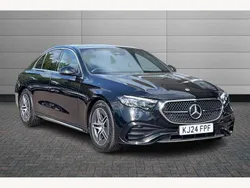 Black Used 2024 Mercedes E200 AMG line Sedan | £44,150