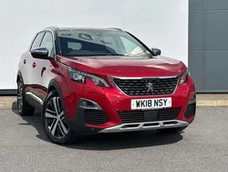 Red Used 2018 Peugeot 3008 GTi SUV | £14,595 (Fair price)
