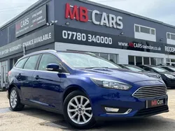 Blue Used 2015 Ford Focus Titanium Estate | £6,190 (Fair price)