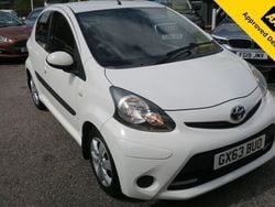 White Used 2013 Toyota Aygo Style Hatchback | £4,695 (Expensive)