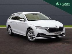 Moon white metallic Used 2024 Skoda Octavia SE L Estate | £24,500 (A bit pricey)