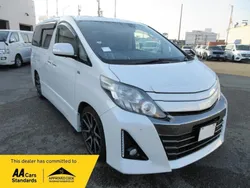White Used 2013 Toyota Alphard Sport MPV | £14,999