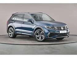 Blue Used 2023 VW Tiguan R-line Edition SUV | £30,400 (Fair price)