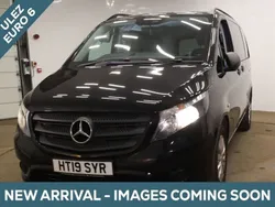 Black Used 2019 Mercedes Vito MPV | £24,945 (A bit pricey)