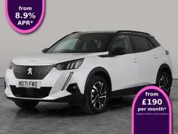 White Used 2022 Peugeot e-2008 GT SUV | £14,136 (Fair price)