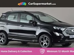 Black Used 2022 Ford Ecosport ST-Line SUV | £11,397 (Fair price)