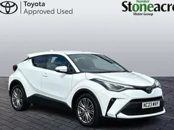 White Used 2023 Toyota C-HR SUV | £22,500 (A bit pricey)