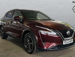 Red Used 2022 Nissan Qashqai Tekna SUV | £20,742 (Fair price)