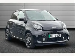 Black Used 2022 Smart ForFour Electric Drive Exclusive Hatchback | £10,250
