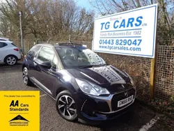Blue Used 2016 DS Automobiles DS3 Cabriolet Elegance Cabriolet | £5,995 (A bit pricey)