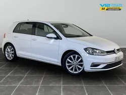 White Used 2018 VW Golf VII GT Hatchback | £14,195 (Fair price)