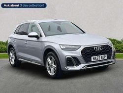 Silver Used 2022 Audi Q5 S-Line SUV | £32,531 (Fair price)