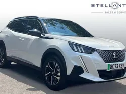 White Used 2023 Peugeot e-2008 GT SUV | £20,499