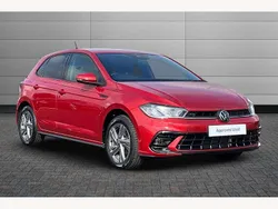 Red Used 2024 VW Polo R-line Hatchback | £19,950 (Fair price)