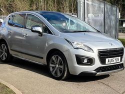 Silver Used 2015 Peugeot 3008 Allure Hatchback | £4,250 (Fair price)