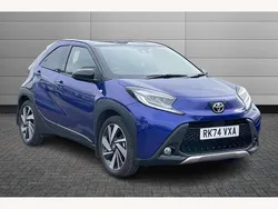 Blue Used 2024 Toyota Aygo Hatchback | £15,401 (A bit pricey)