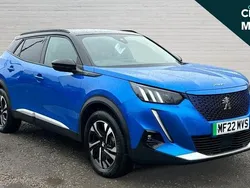 Blue Used 2022 Peugeot e-2008 GTi SUV | £13,362 (Fair price)