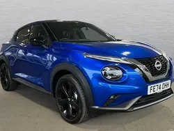 Blue New 2024 Nissan Juke Tekna SUV | £21,722 (Fair price)