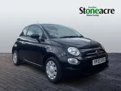 Black Used 2022 Fiat 500 Pop Hatchback | £8,211 (Good price)