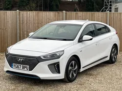 White Used 2017 Hyundai Ioniq Premium Sedan | £10,100 (Fair price)