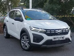 White Used 2023 Dacia Sandero Essentiel Hatchback | £11,998 (A bit pricey)