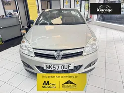Beige Used 2008 Vauxhall Astra Cabriolet Design Edition Cabriolet | £2,300