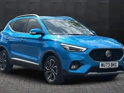 Blue Used 2023 MG ZS Exclusive Sedan | £15,137 (Fair price)