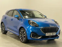 Blue Used 2022 Ford Puma ST-Line SUV | £18,499 (Fair price)