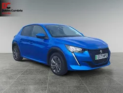 Blue Used 2021 Peugeot e-208 Allure Premium Hatchback | £12,450 (Good price)