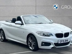 White Used 2015 BMW 228 M Sport Cabriolet | £13,490