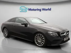 Black Used 2018 Mercedes E300 AMG Line Premium Plus Coupe | £24,500 (A bit pricey)