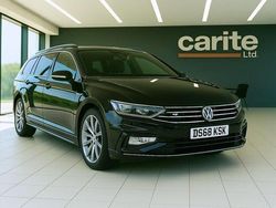 Black Used 2018 VW Passat R-line Estate | £18,995