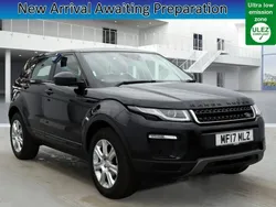 Black Used 2017 Land Rover Range Rover evoque SE SUV | £9,500 (Good price)