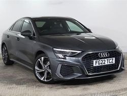 Grey Used 2022 Audi A3 S-Line Sedan | £21,475 (Fair price)