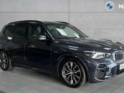 Arctic grey Used 2022 BMW X5 M Sport SUV | £43,596 (Fair price)