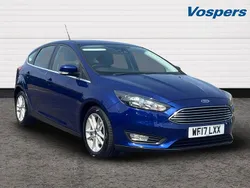 Blue Used 2017 Ford Focus Zetec Hatchback | £5,900 (Good price)